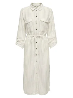 ONLCARO Lino Vestito midi