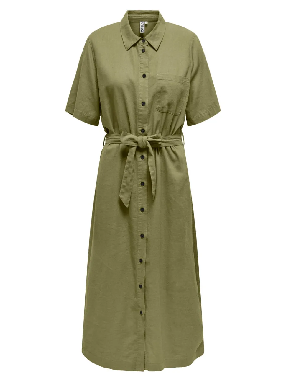 ONLCARO Lino Vestito midi