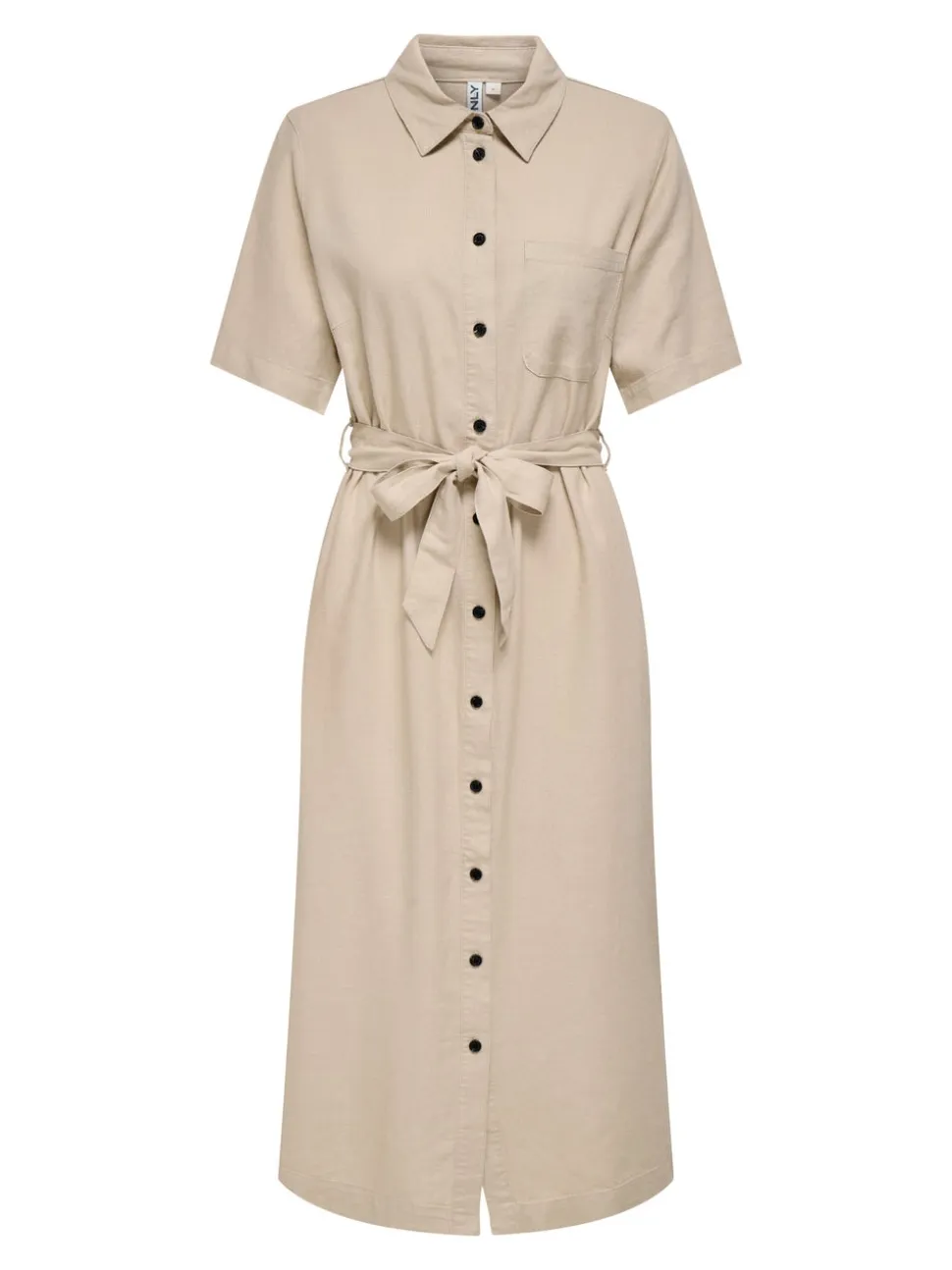 ONLCARO Lino Vestito midi