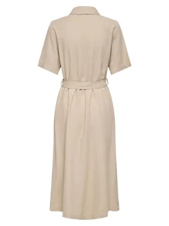 ONLCARO Lino Vestito midi