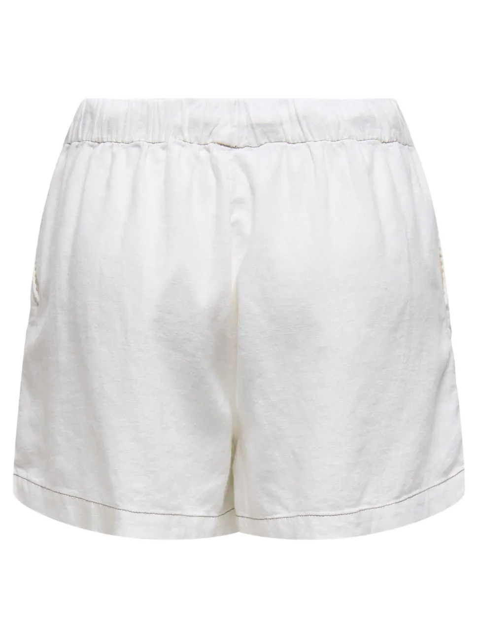 ONLCARO Vita media Regular Fit Lino Bermuda