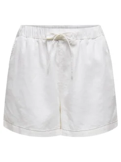 ONLCARO Vita media Regular Fit Lino Bermuda
