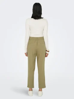 ONLCARO-POPTRASH Comfort Fit Lino Pantaloni