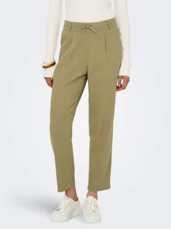 ONLCARO-POPTRASH Comfort Fit Lino Pantaloni
