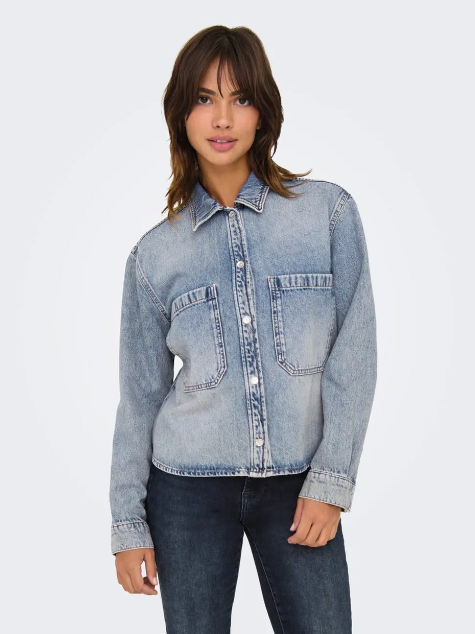 ONLCASSIE Camicia in jeans