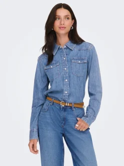 ONLCHARLIZE Camicia in jeans