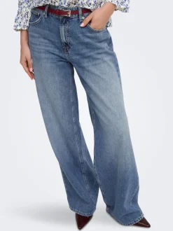 ONLCHARLOT Vita media Wide Leg Fit Jeans
