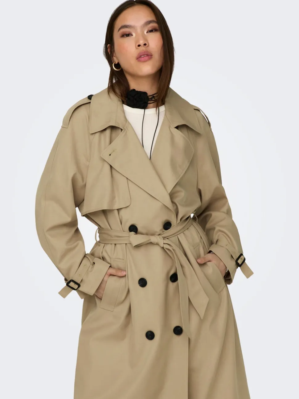 ONLCHLOE Trench
