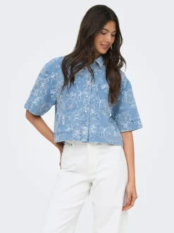 ONLCLEO-AUDE Camicia in jeans