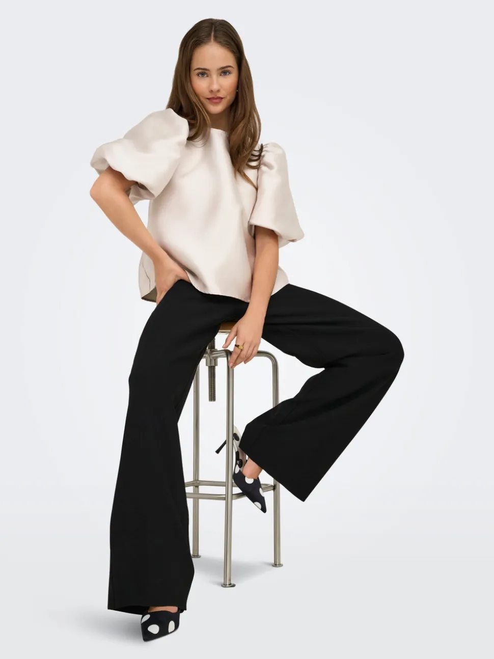 ONLCLEVER Wide Leg Fit Pantaloni