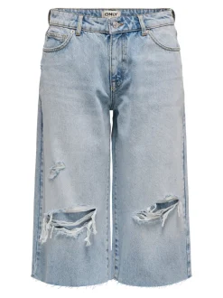 ONLCOBAIN Vita media Loose Fit Bermuda in jeans