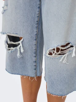 ONLCOBAIN Vita media Loose Fit Bermuda in jeans