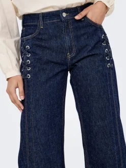 ONLCOBAIN Vita media Wide Leg Fit Jeans