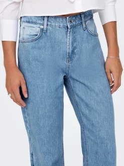 ONLCOBAIN Vita media Wide Leg Fit Jeans