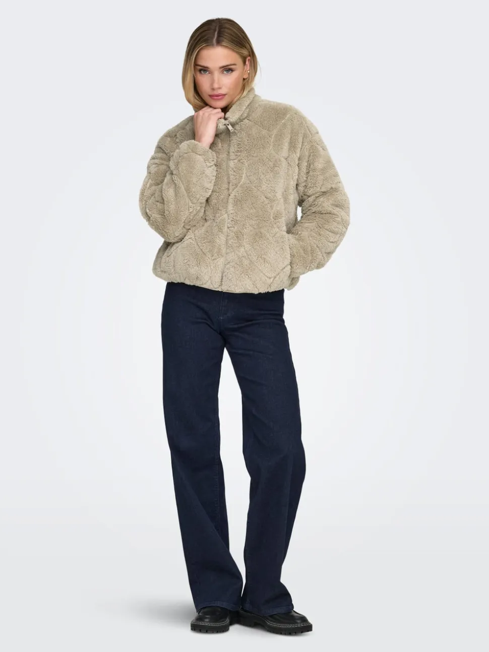 ONLCONTACT Giacca teddy