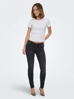 ONLCORAL Vita bassa Skinny Fit Jeans