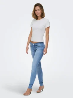 ONLCORAL Vita bassa Skinny Fit Jeans