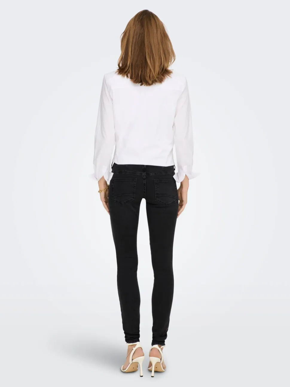 ONLCORAL Vita molto bassa Skinny Fit Jeans
