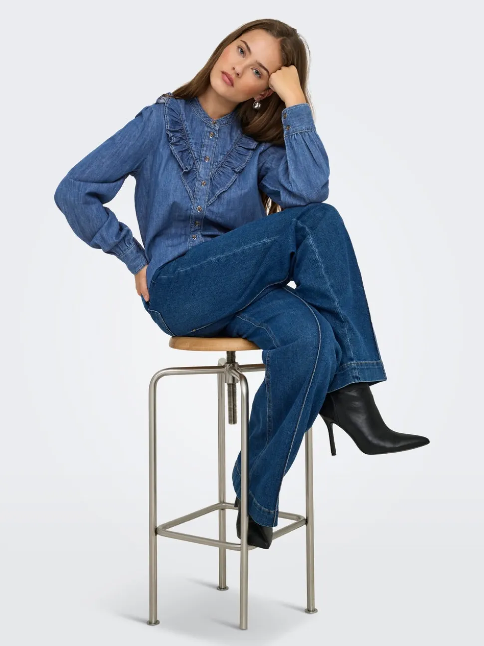 ONLDASHA-SEVIGNY Camicia in jeans