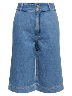 ONLDAVINA Vita media Regular Fit Bermuda in jeans