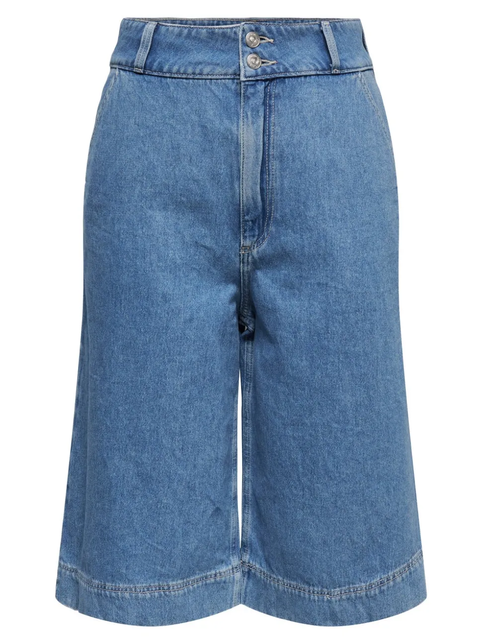 ONLDAVINA Vita media Regular Fit Bermuda in jeans