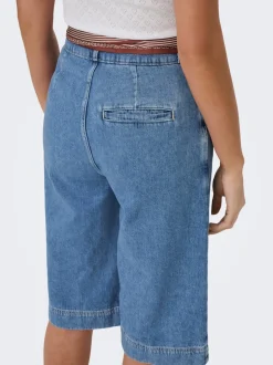 ONLDAVINA Vita media Regular Fit Bermuda in jeans