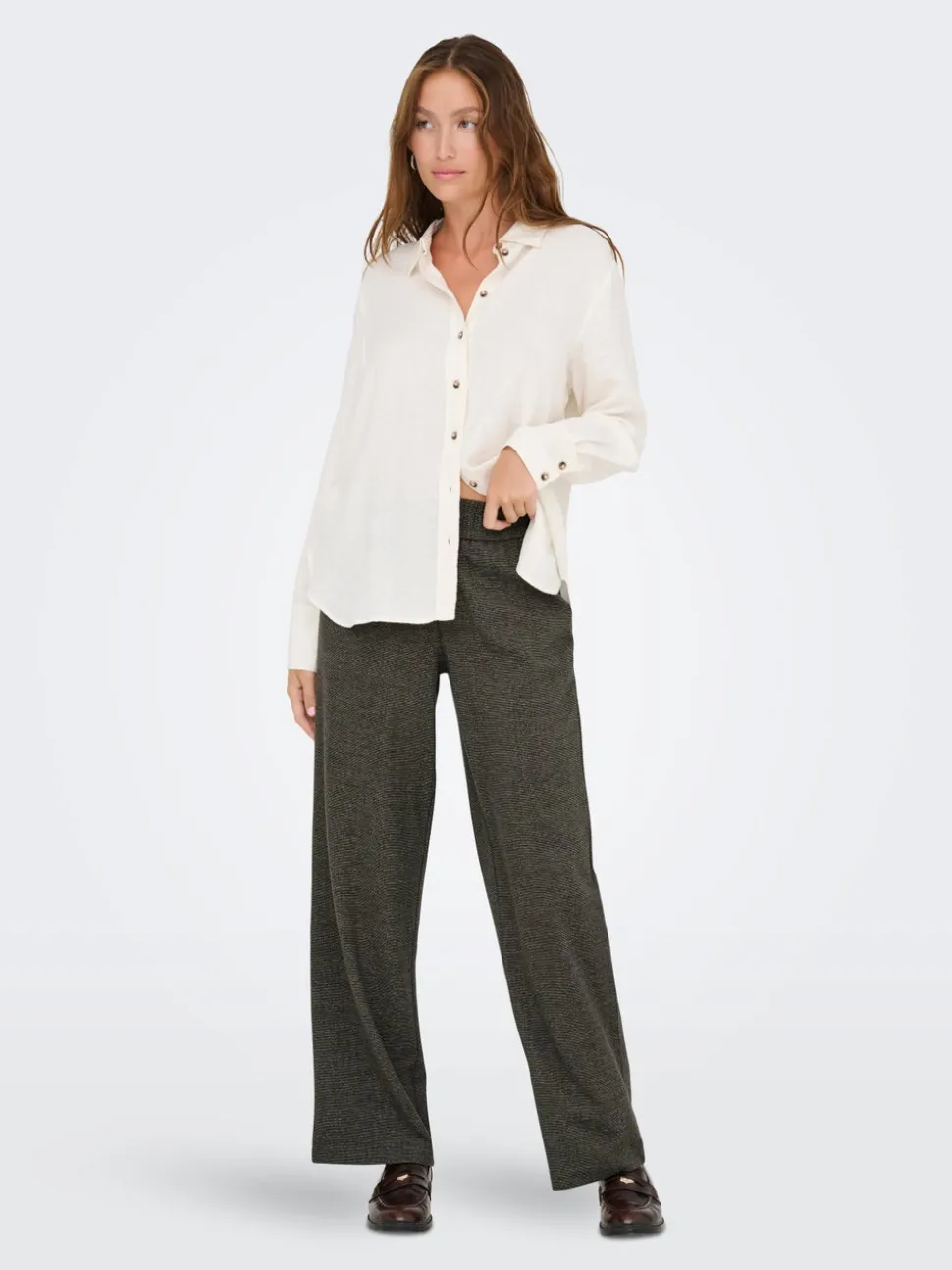 ONLDELL Regular Fit Pantaloni a gamba larga