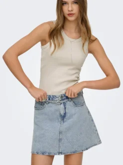 ONLEDEN Gonna in jeans Gonna pantaloncino