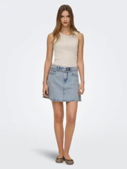ONLEDEN Gonna in jeans Gonna pantaloncino