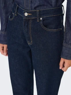 ONLELISA Vita media Straight Fit Lunghezza alla caviglia Jeans