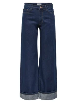 ONLELLA Vita media Wide Leg Fit Jeans