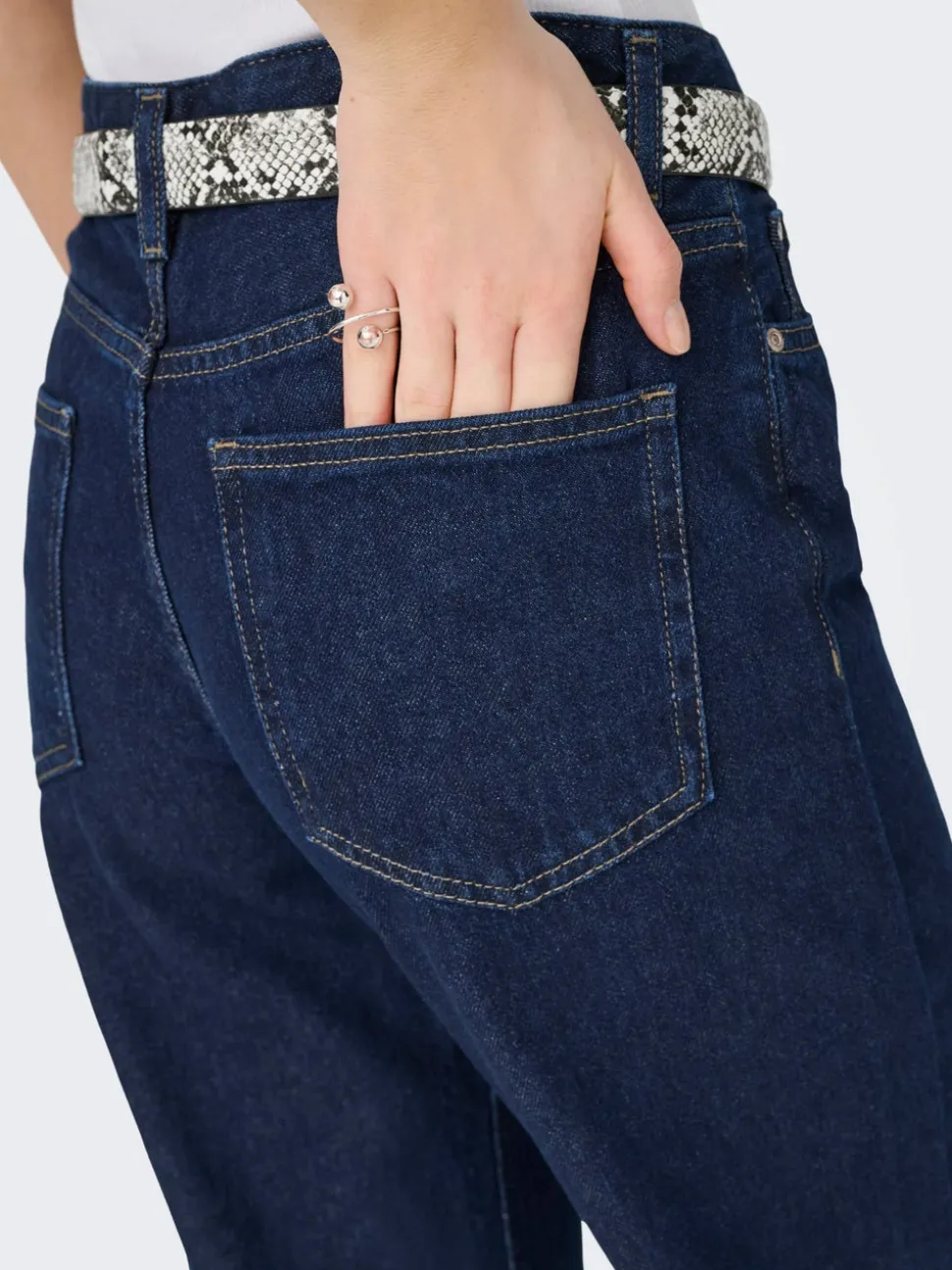 ONLELLA Vita media Wide Leg Fit Jeans
