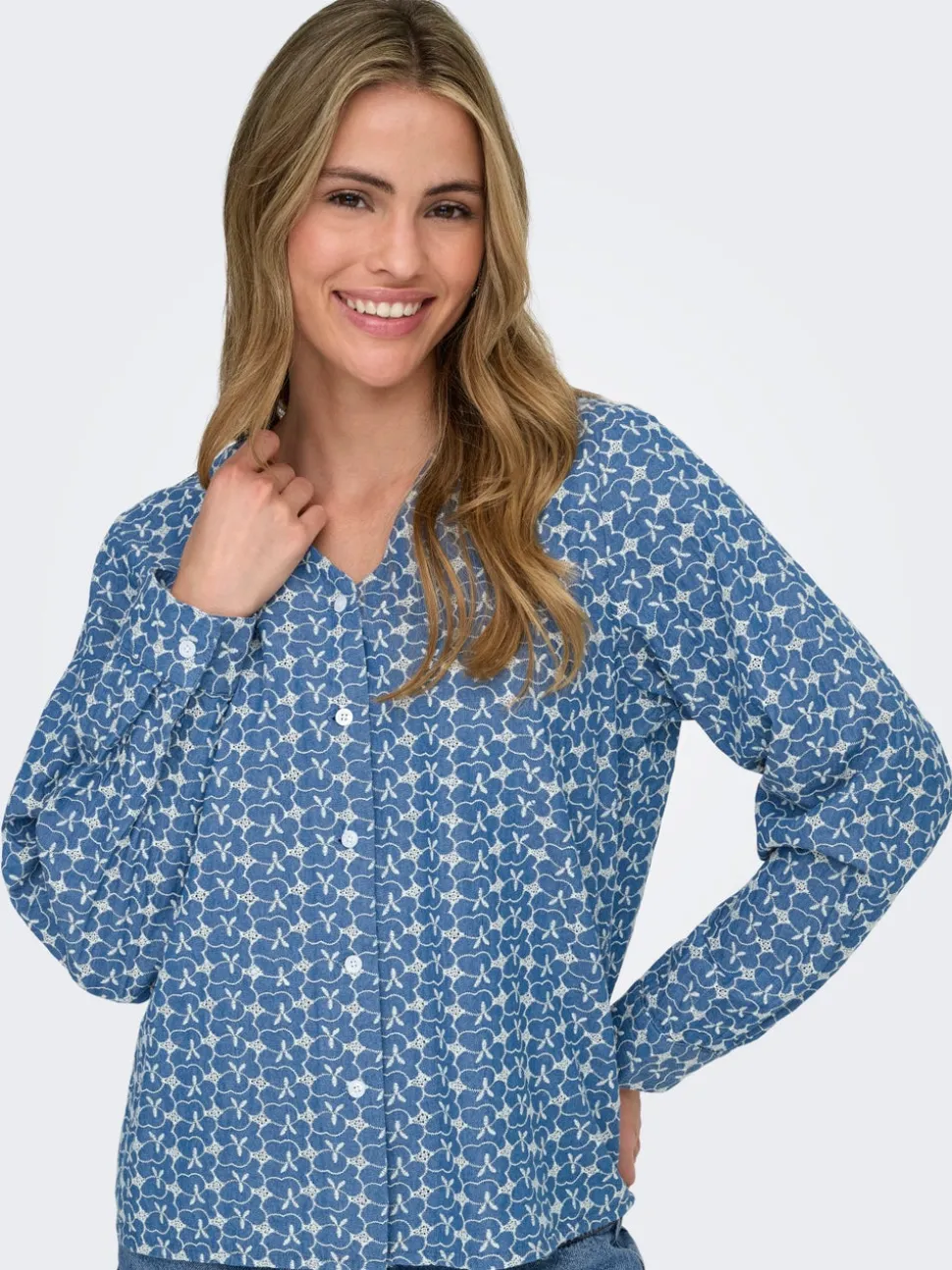 ONLELVIRA Camicia in jeans