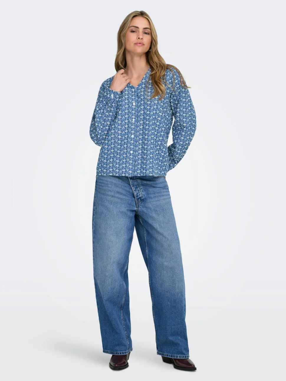 ONLELVIRA Camicia in jeans
