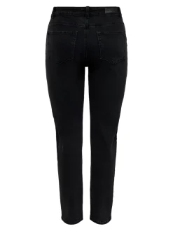 ONLEMEL Vita alta Straight Fit Lunghezza alla caviglia Jeans