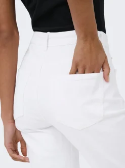 ONLEMEL Vita alta Straight Fit Lunghezza alla caviglia Jeans