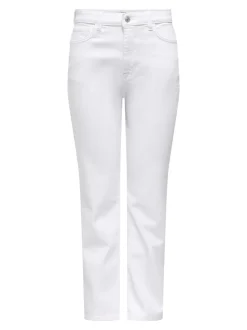 ONLEMEL Vita alta Straight Fit Lunghezza alla caviglia Jeans
