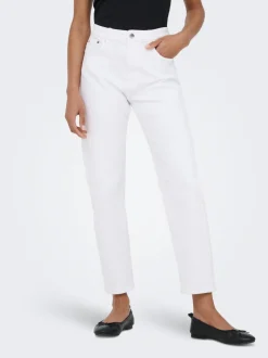 ONLEMEL Vita alta Straight Fit Lunghezza alla caviglia Jeans