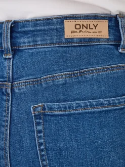 ONLEMEL Vita alta Straight Fit Lunghezza alla caviglia Jeans