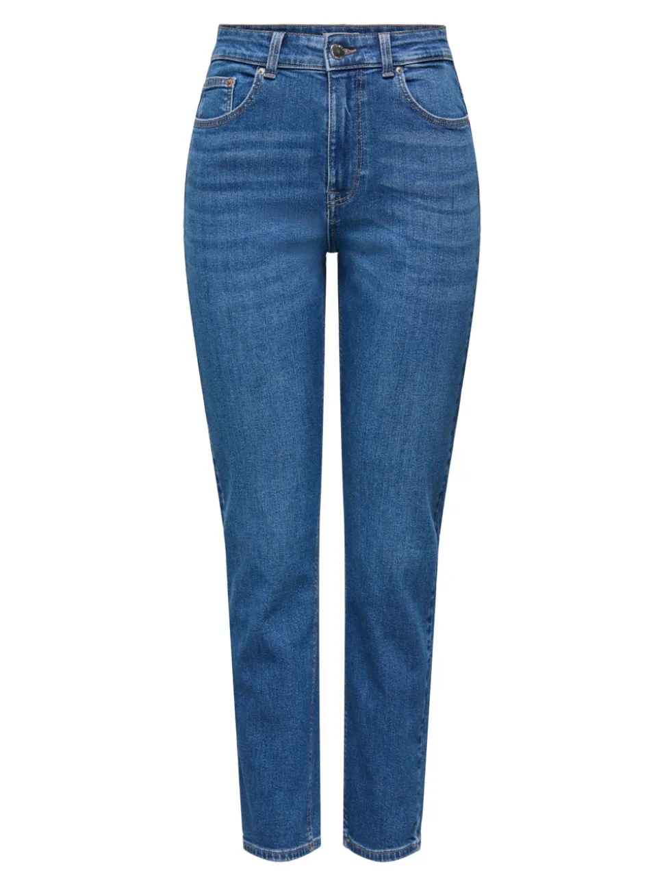 ONLEMEL Vita alta Straight Fit Lunghezza alla caviglia Jeans