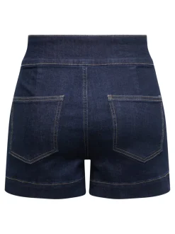 ONLEMILIA Vita alta Regular Fit Bermuda in jeans