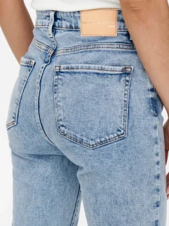 ONLEMILY Ankle Vita alta Straight Fit Jeans