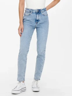 ONLEMILY Ankle Vita alta Straight Fit Jeans