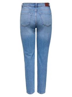 ONLEMILY Ankle Vita alta Straight Fit Jeans