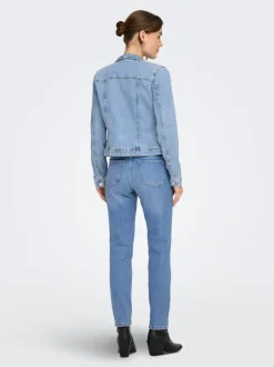 ONLEMILY Ankle Vita alta Straight Fit Jeans