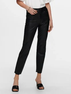 ONLEMILY Regular Fit Pantaloni in finta pelle