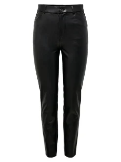 ONLEMILY Regular Fit Pantaloni in finta pelle
