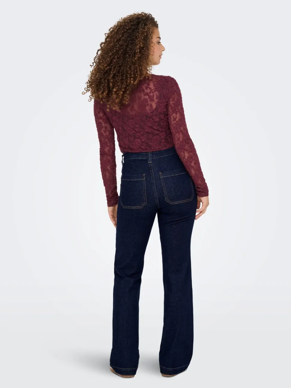 ONLEMILY Vita alta Flared Fit Jeans
