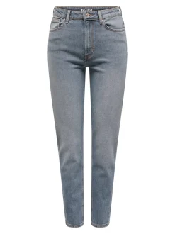 ONLEMILY Vita alta Straight Fit Lunghezza alla caviglia Jeans