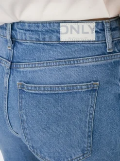 ONLEMILY Vita alta Straight Fit Lunghezza alla caviglia Jeans